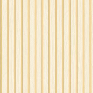 8401-6 Ticking Stripe - Beige  / yellow - wallpaper